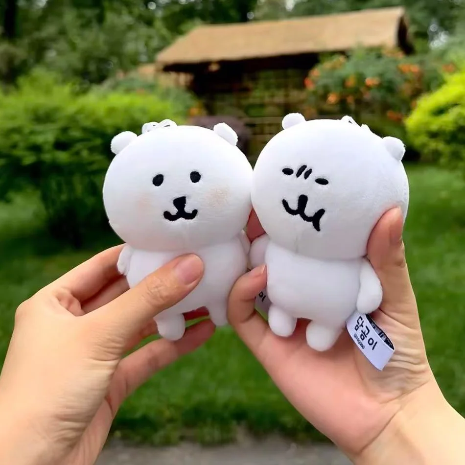 Joke Bear Anime Plüsch-Schlüsselanhänger, niedlicher Eisbär, Valentinstag-Rosen-Serie, Taschenanhänger, Kawaii, weich gefüllt, exquisites Geburtstagsgeschenk