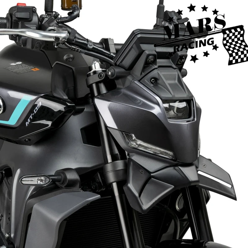 

For yamaha NEW MT09 MT-09 MT09SP 2024 2025 2026 Motorcycle Sport Downforce Naked Forntal Spoilers Aerodynamic Wing Deflector