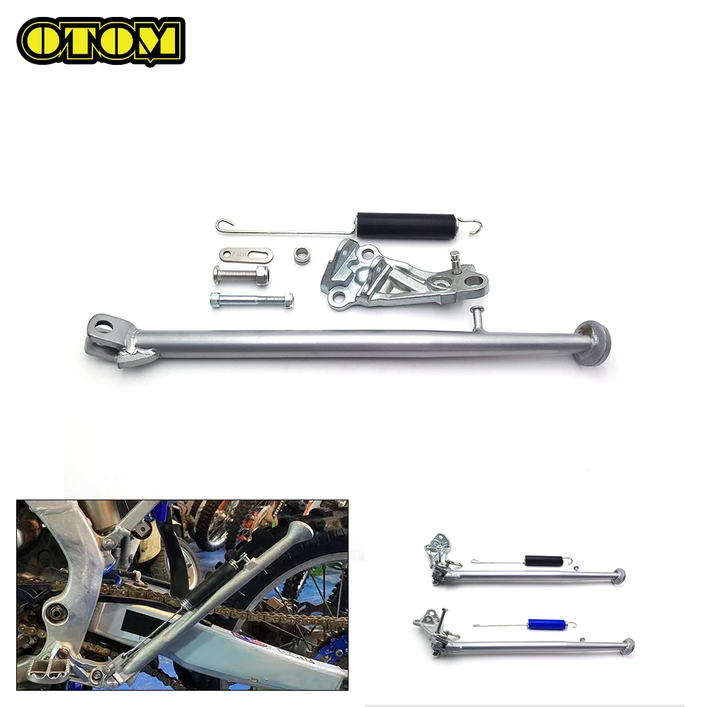 

Motorcycle For YAMAHA Side Stand Kickstand Parking Bracket Support With Spring YZ250FX YZ450FX WR250F WR450F YZ125X YZ250X Parts