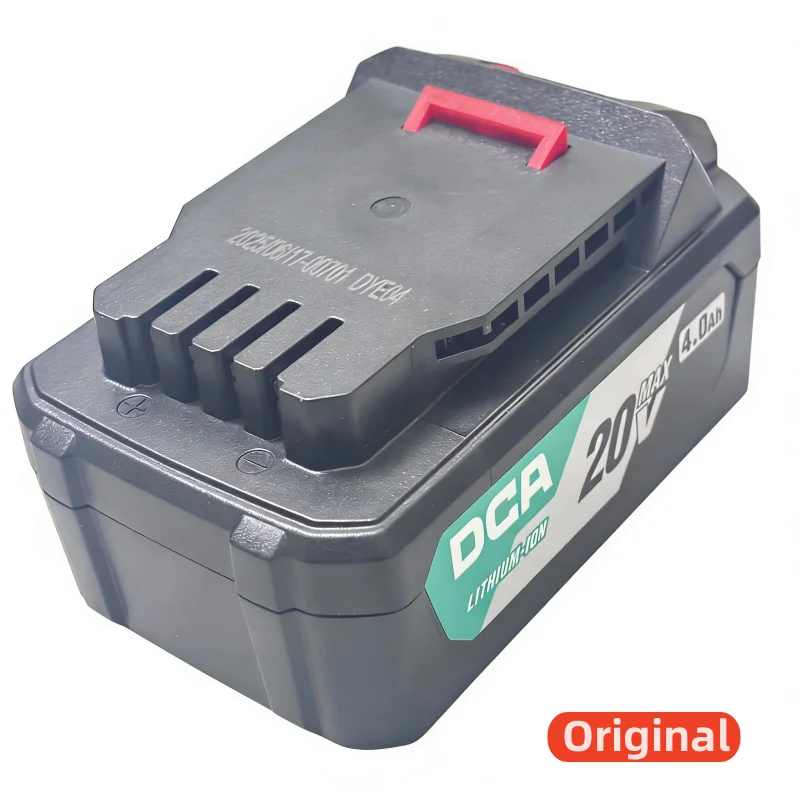 

100% Оригинальный аккумулятор 4Ач 6Ач для электроинструментов Dongcheng DCA 20V Max FFBL2040: гайковерт, угловая шлифмашина, ударная дрель, цепная пила