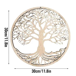 Wooden Wall Art Decor Hanging Crafts Hollow Ornament Dropshipping