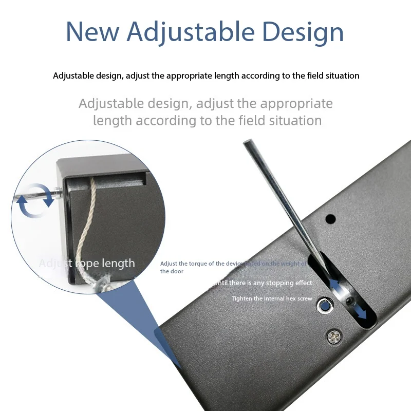 Up/Down Vertical Lift Hinge Set for Single Cabinet Sliding Door, Soft Close Hardware for Wall-Mounted Cupboard Doors