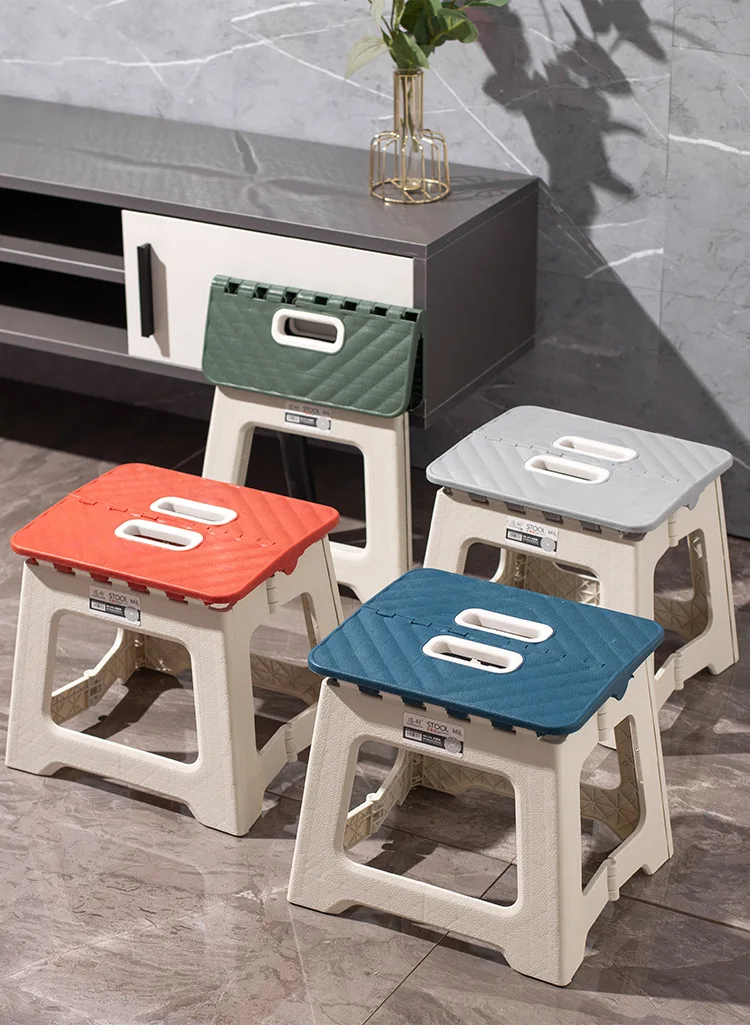 MUMUCC Kunststoff Verstärkter Klappstuhl, Tragbarer Outdoor-Campingstuhl, Strandklappstuhl, Familien- und Kinderstuhl – Detail 17