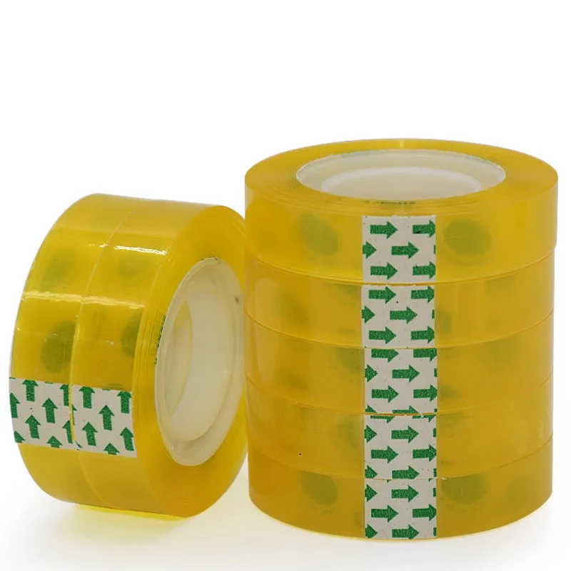 Sticky Tape For Gift Wrapping Packing Sealing High-viscosity Adhesive Tape Transparent Stationery Tape Non-marking Repair Tape