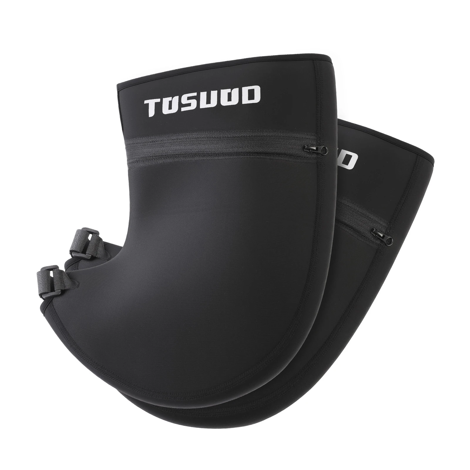 AliExpress TOSUOD Winter Cycling Mittens Windproof Rainproof Warm Bicycle Gloves Fleece Zipper Pockets Bike Handlebar Mitts