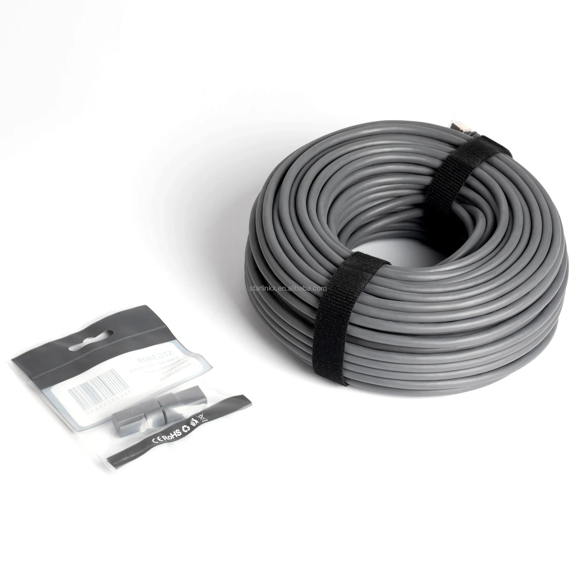 45m Length Starlink Satellite Internet RJ45 Ethernet Extensions Cable Starlink Gen3 Data Transmission Line Cable