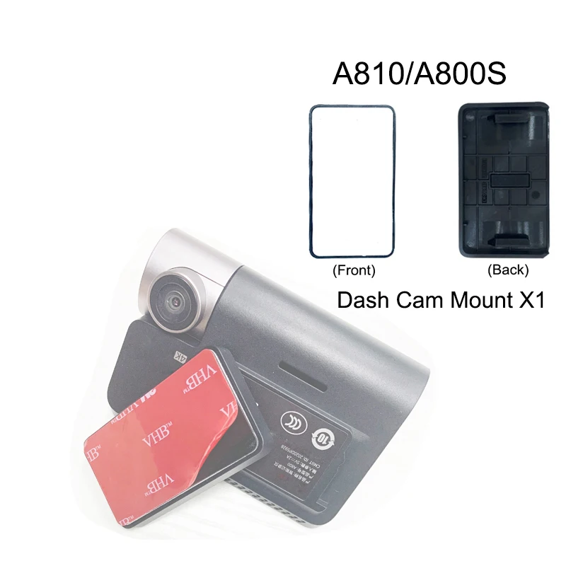 For 70mai Dash Cam A810 A800S Mount VHB Sticker Static Stickers Suitable FOR 70MAI Rear Camera  RC06 RC12 VHB Sticker