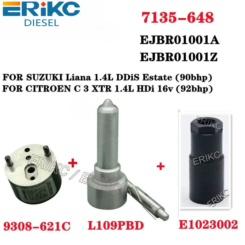 

7135-648 НАСАДКА L109PBD КЛАПАН 9308-621C 28239294 28440421 Ремкомплекты форсунок ДЛЯ CITROEN 198091 EJBR01001A EJBR01001Z