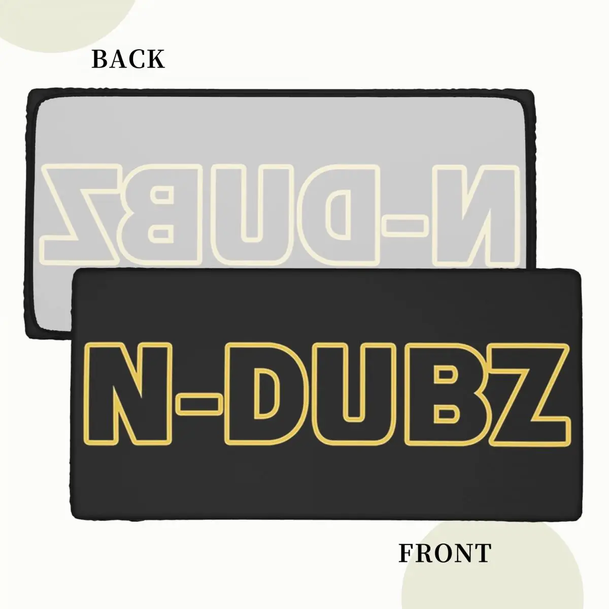 N-Dubz Merch NDubz Logo Custom Rectangular Tablecloth Oilproof Table Cover for Festival Party Decorations Table Cloth