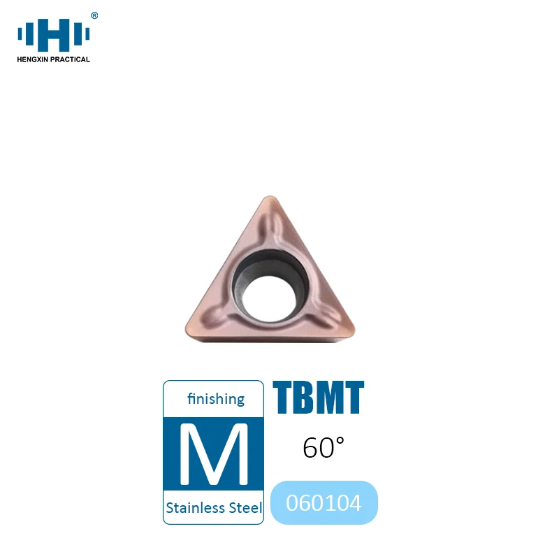 

HENGXIN TBMT060104 Carbide Inserts External Turning Inserts Tools TBMT CNC Mechanical Metal Lathe Cutting Tools