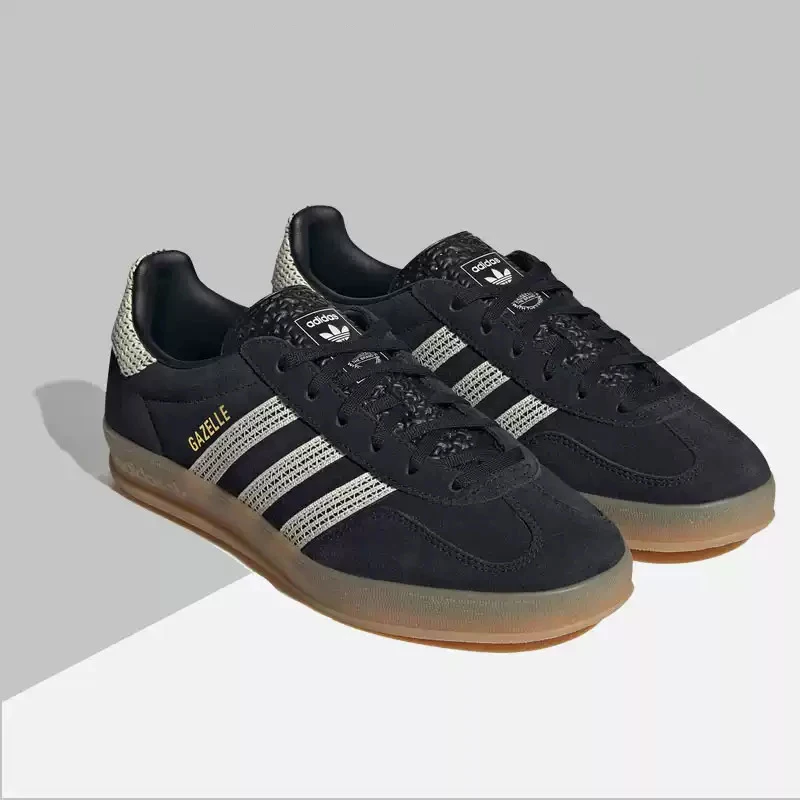 Adidas Originals GAZELLE INDOOR Women's Sneakers, Classic Retro Training Shoes Fashion Trend Casual Sports Shoes JI27551