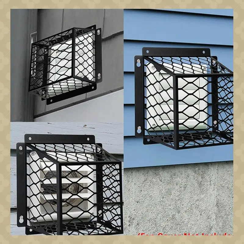 Protector de aves de ventilación de secadora AB45, protector de cubierta de ventilación de secadora para ventilación de ventilador de escape de baño, jaula de ventilación para pájaros
