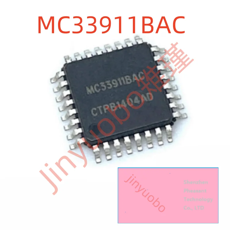(1 Piece) MC33911BAC SC33911BAC QFP-32 Chipset