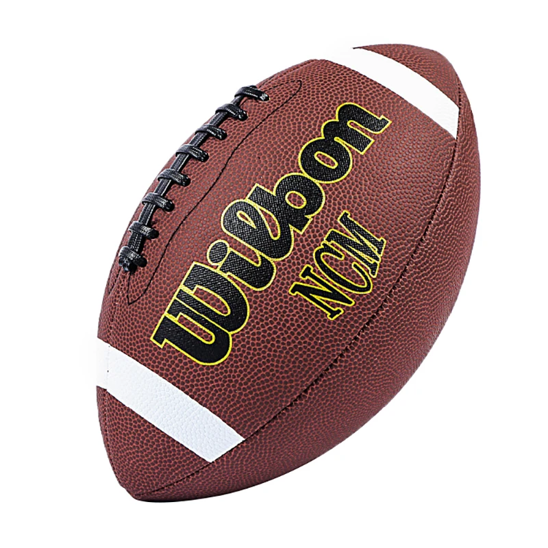 

Standard Rugby Ball American Football Soccer Association Football Size 3 6 9 Sports Football Adult Kid Training Game Supplies