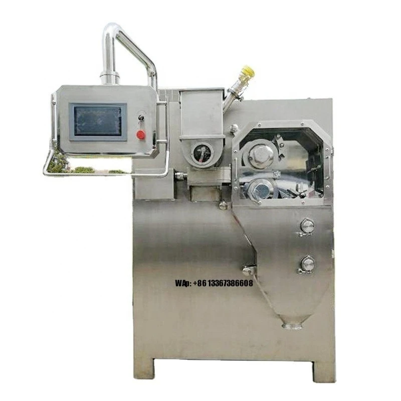 Automatic Dry Granulator Machine LG-100 with PLC, for Fertilizer/Food/Tyre Granulation, Gear Motor & Pump Included