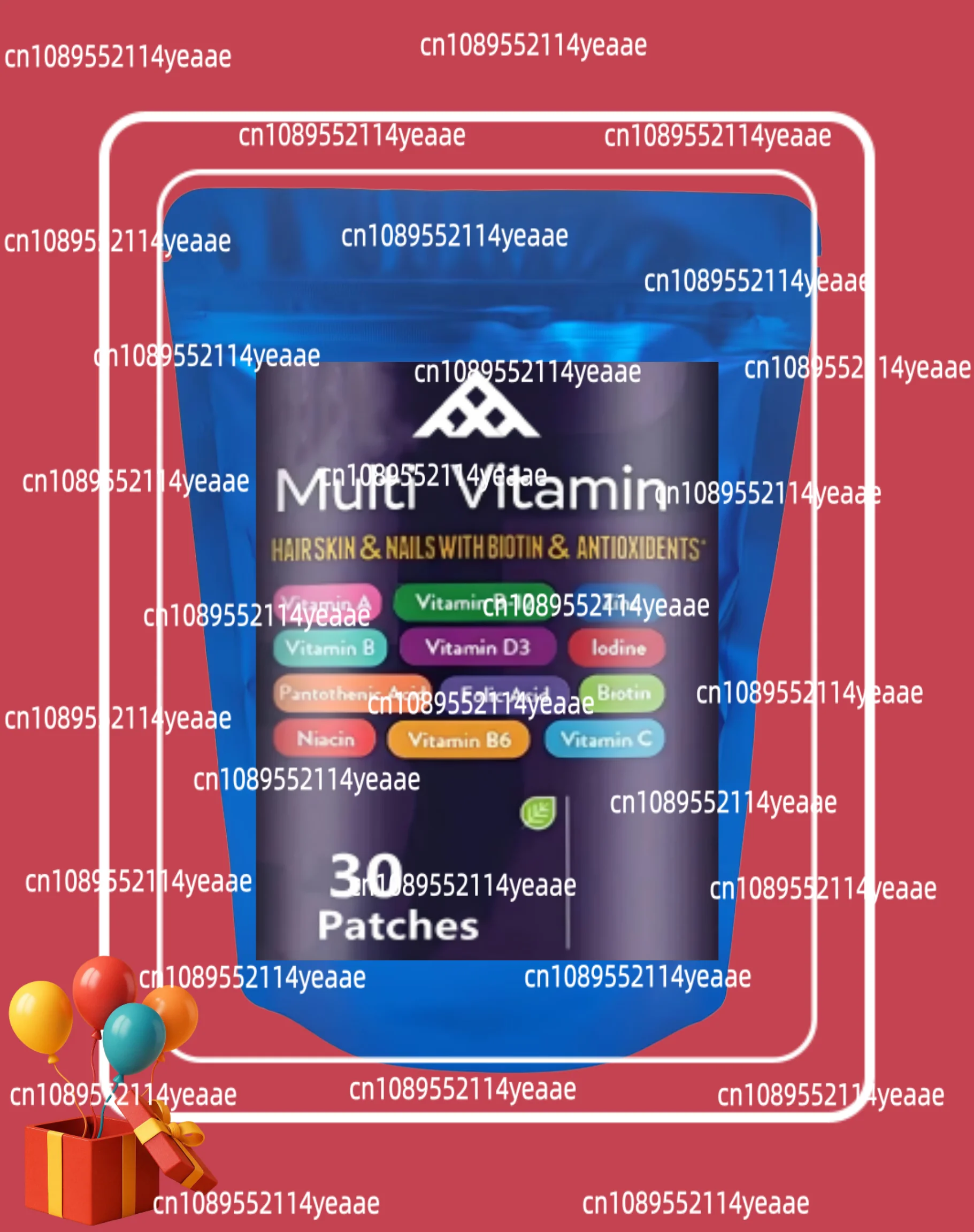 Multivitamin Patches - Packed with Vitamins & Minerals, Boosts Energy, Supports Immune System, Offers Antioxidant Benefits.