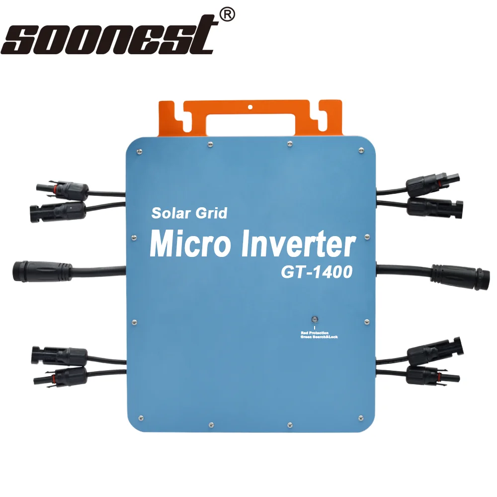 Soonest-Micro-onduleur Solaire Hybride, Systèmes Ap, 1200W, 1600W, 600W, 48V, 2000W