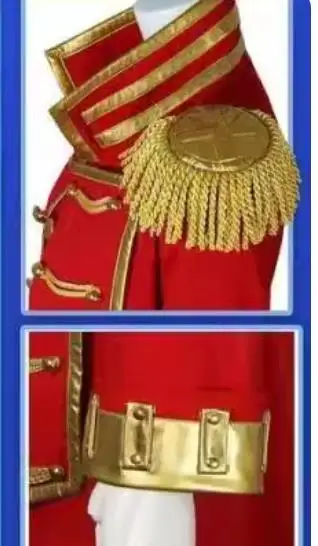 أزياء أنيمي الرجالية Gol D Roger التأثيرية معطف أحمر لحفلة الهالوين كوس لوفي لحفلات الهالوين وأعياد الميلاد للرجال والنساء