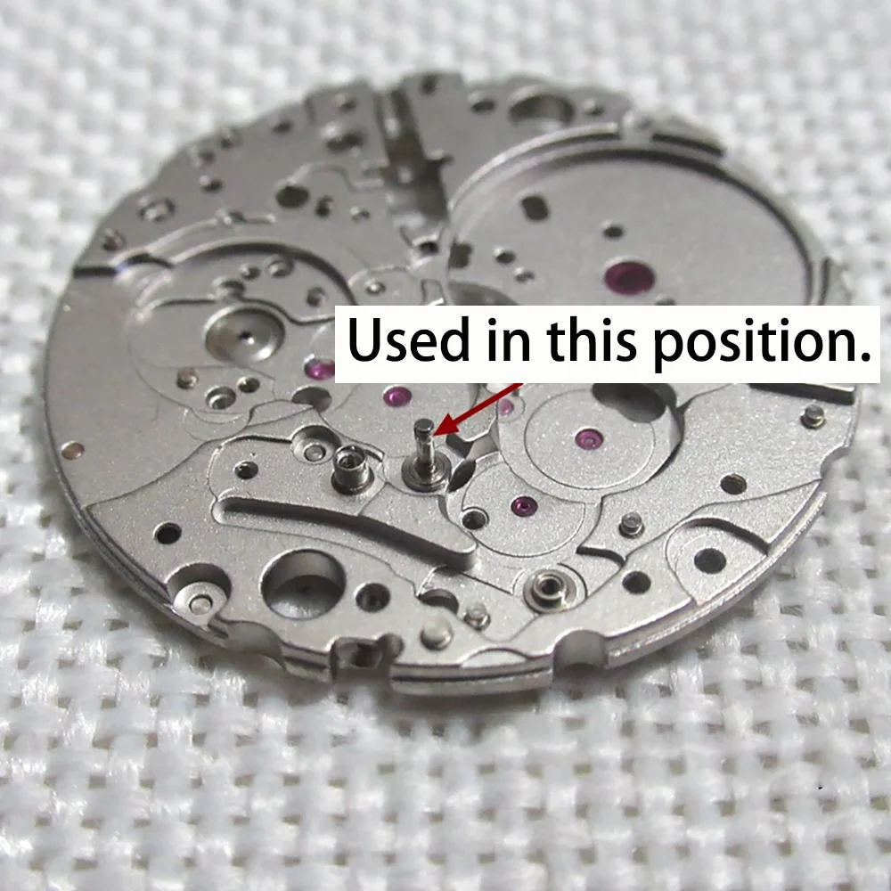 시계 액세서리 감속 휠 센터 샤프트 9015 무브먼트 시계 수리 부품 센터 샤프트에 적합