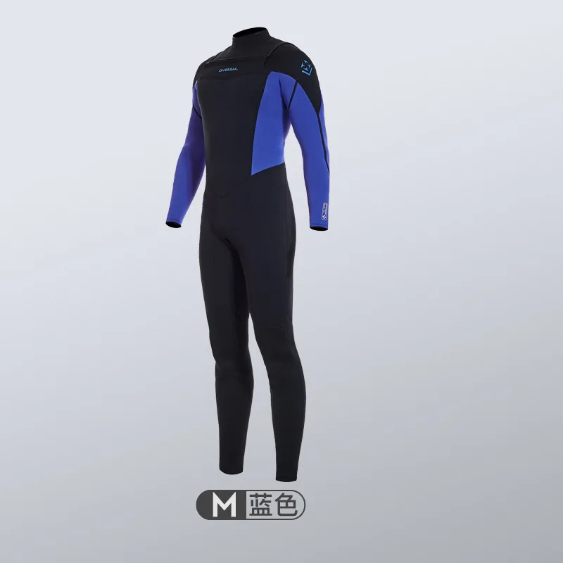 Men/Womens Wetsuits 3/2mm Neoprene Wet Suit Front Zip in Cold Water for Surfing Swimming Diving Long Sleeve Full Body Thermal