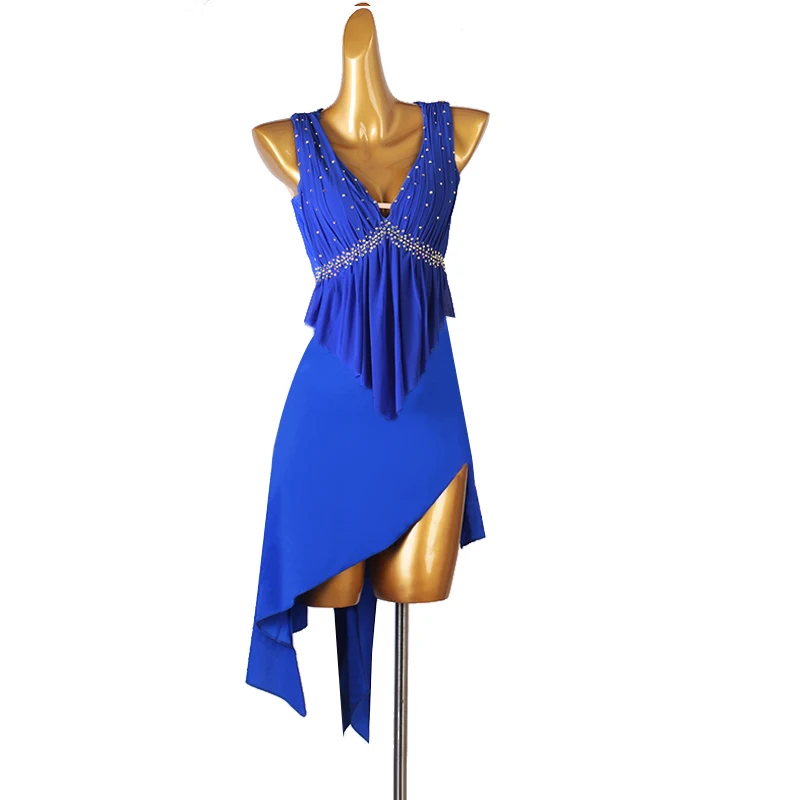 

2023 New Woman Latin Dance Dress Dancing Performance Women Ballroom Samba Tango Dress LQ115