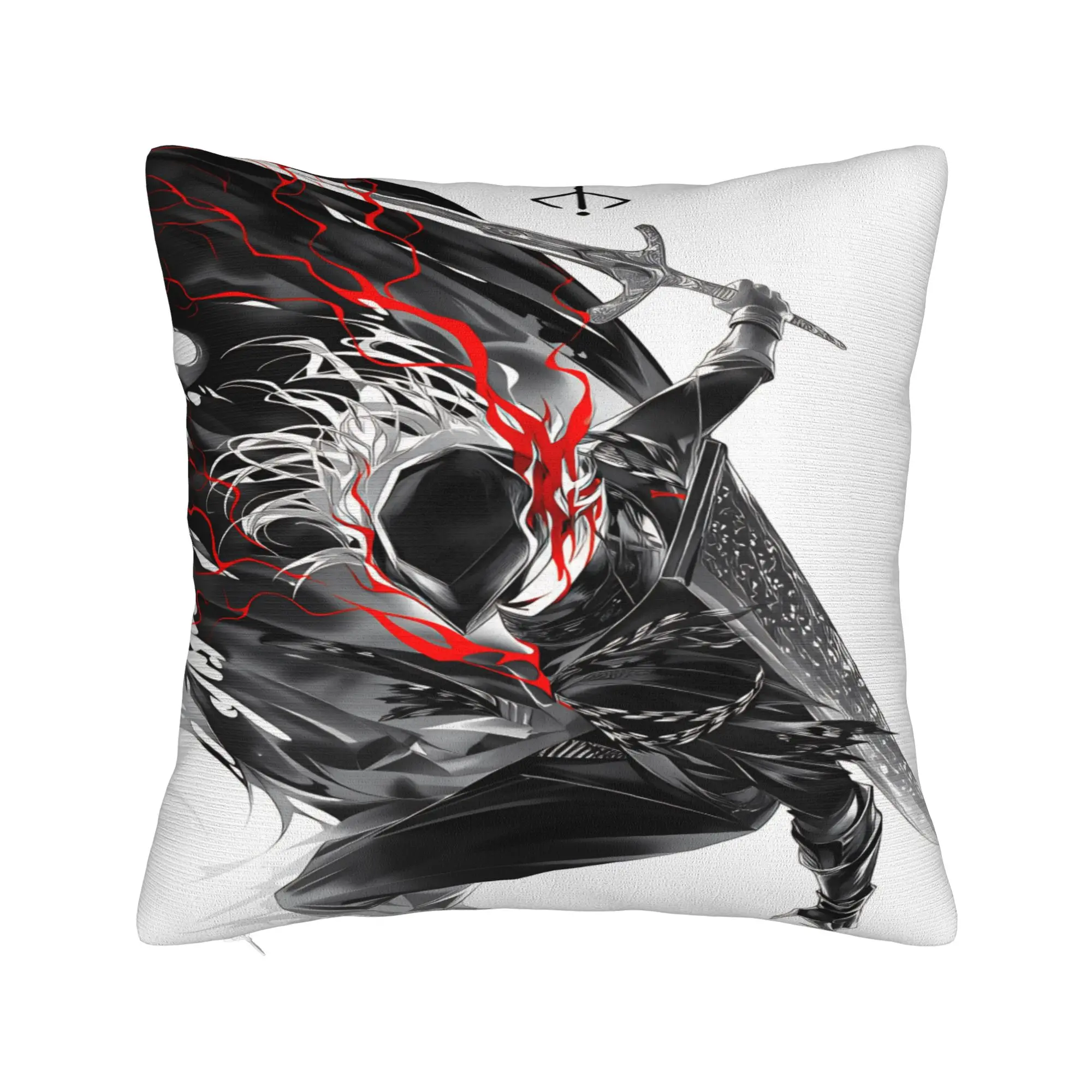 Game Bloodborne Pillow Case  Soft Pillow Cover For Chair Sofa Home Decor Cute Funny Cushion Cover