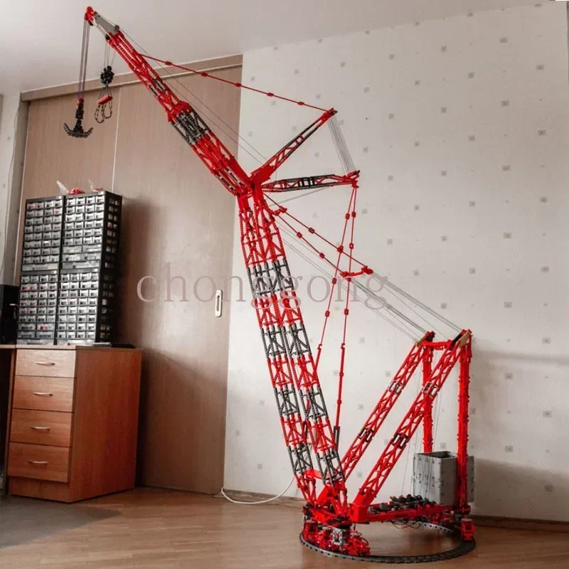 ใหม่MOC-77733 Mammoet PTC-200-DSแหวนCrane RC DIYรีโมทคอนโทรลBuilding Blocksชุดอิฐชุดของเล่นเด็กของขวัญวันเกิด