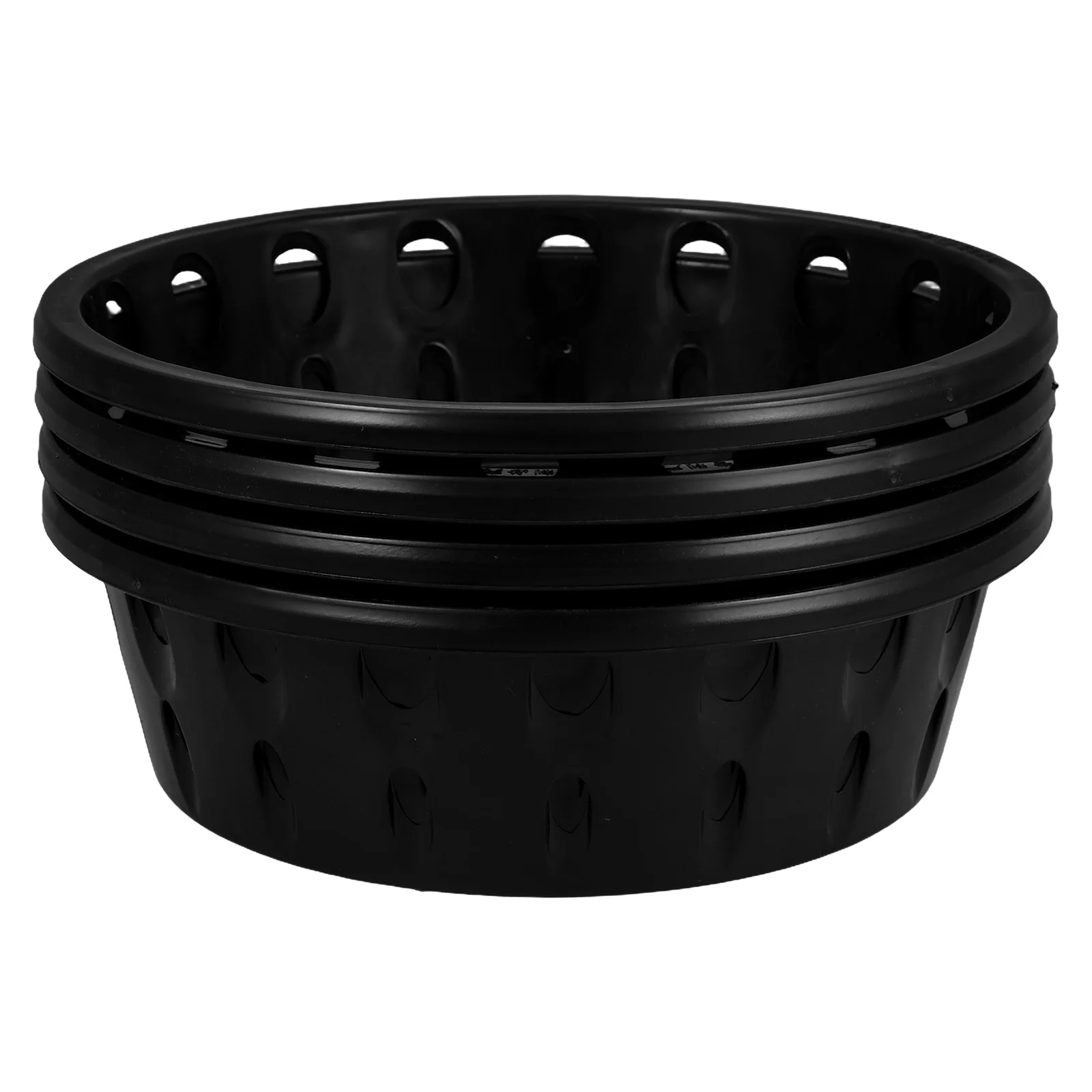 

4 Pcs Fruit Display Washer Fruits Stall Supplies Ball Holder Coconut Farmer Melon Hammocks Black Fixed Base