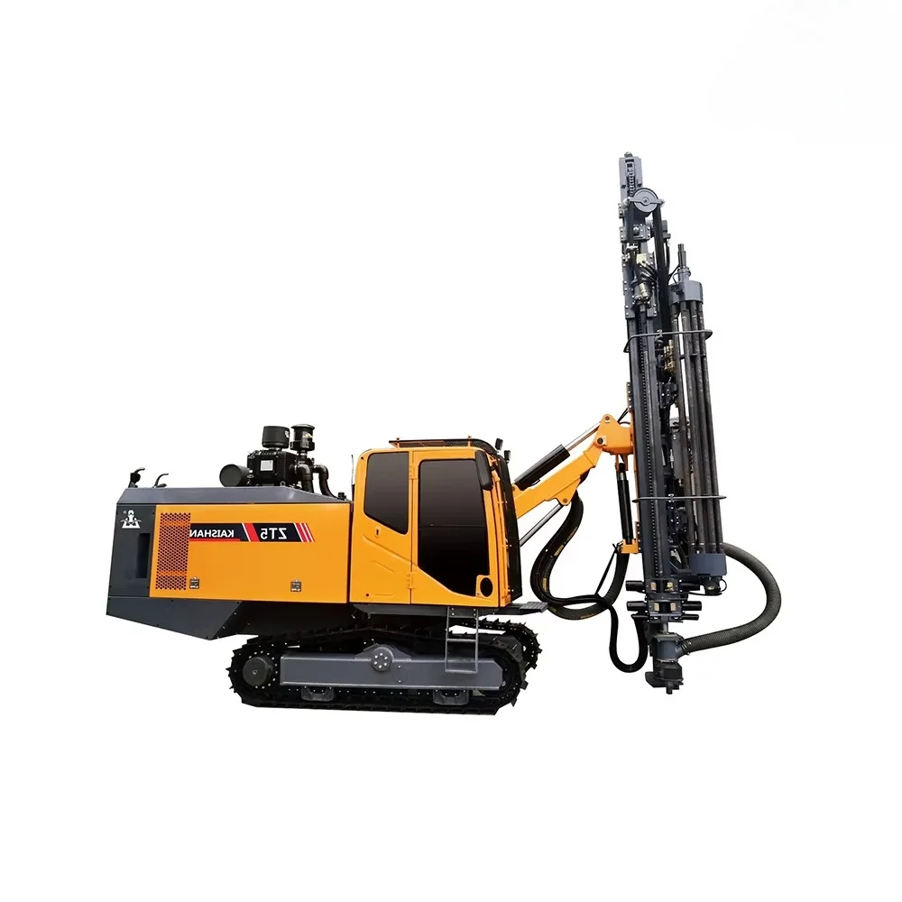 Customized Diesel Engine Integrated Down Drill Rig bore hole well drilling rig portable rock drill rig machin