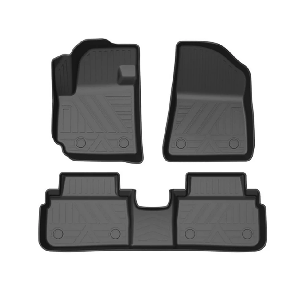 For Changan CS55 Plus 2020-2021 The Left Driving Car Eco-friendly Waterproof TPE Car Floor Carpet Mat Fully Surrounded Foot Pad