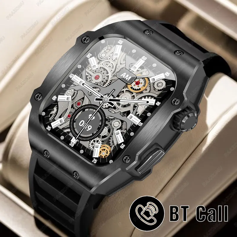 

2023 New Men's Smart Watch Stainless Steel Bluetooth Call Waterproof Sports Fitness Tracker Richard Style No-mechanical Watches