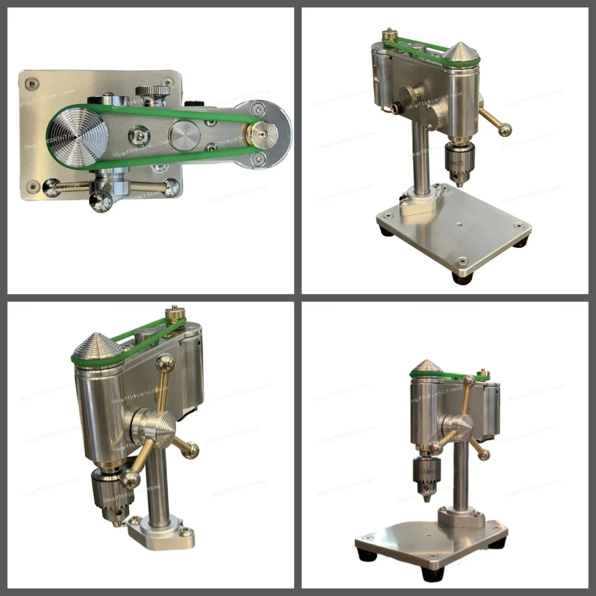 Precision miniature bench-mounted mini-drilling machine for production and scientific experiments
