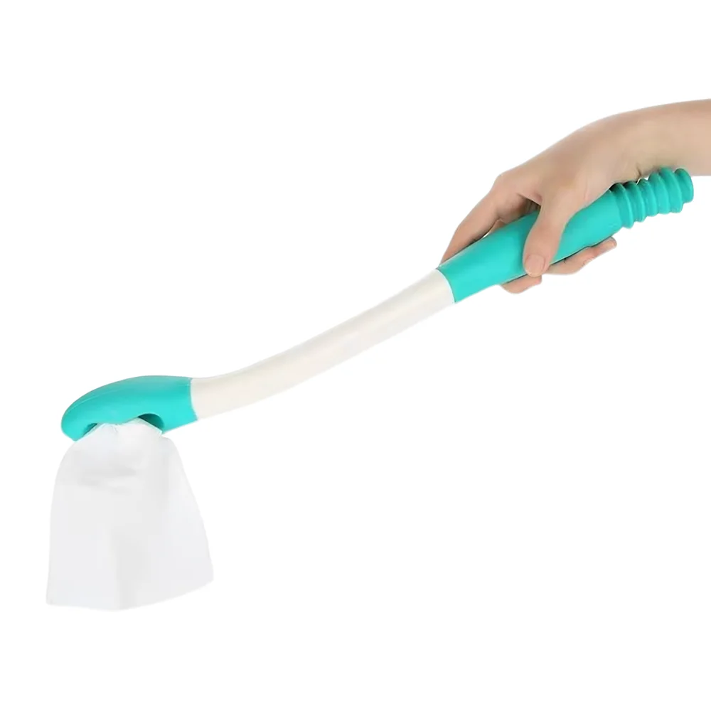 Paper Pickup Tool Elderly Pregnancy Special Needs, No-Bend Assistive Grabber Toilet Helper, 1PC view 3