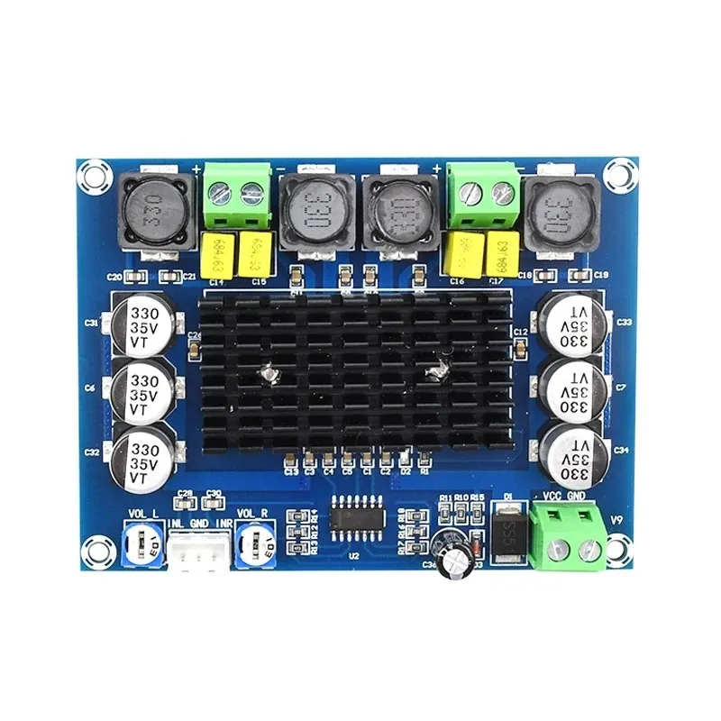 Original Chip TPA3116 D2 XH-M543 12V 24V 120W*2 Dual Channel Digital Power Audio Amplifier Board 120W x2 TPA3116D2