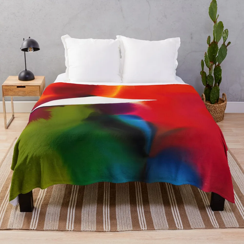 Phenomena French West Indies - Paul Jenkins Throw Blanket For Sofa Thin warm for winter manga Blankets