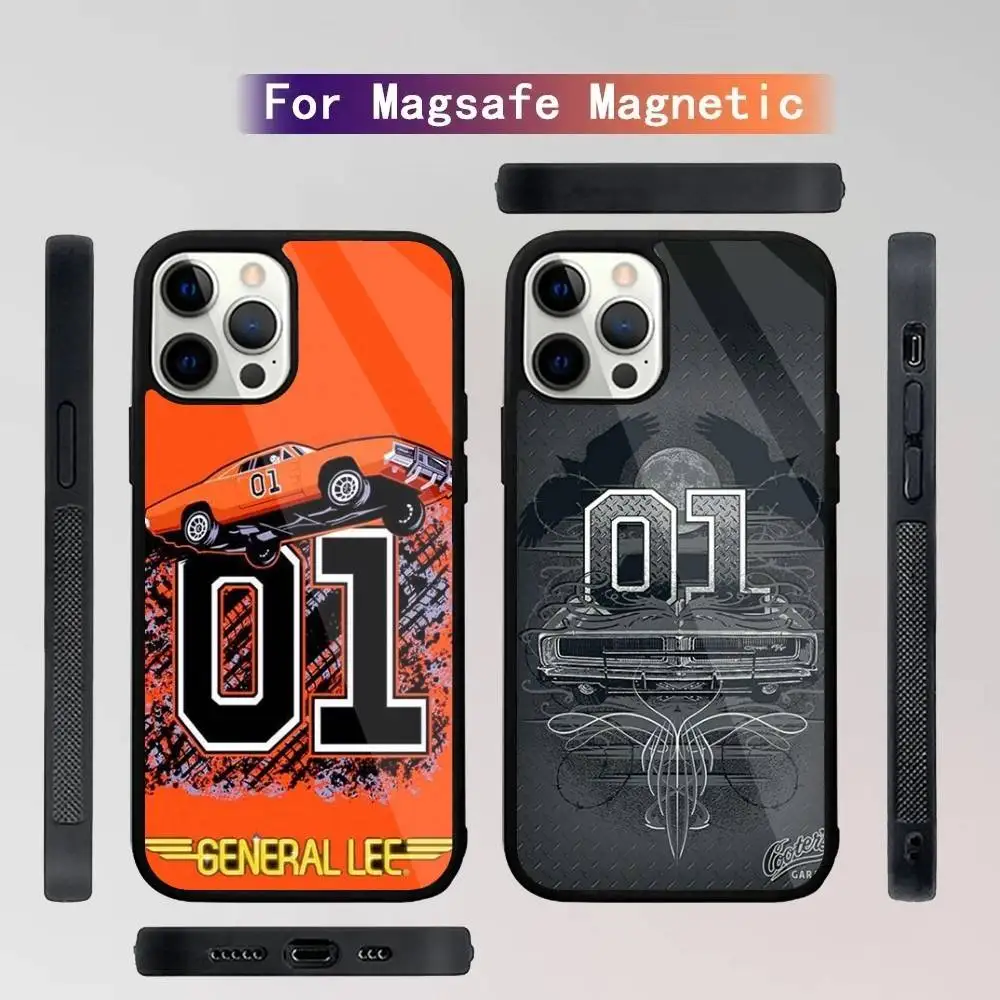 

General Lee 01 Phone Case For iPhone 16,15,14,13,12,11,Plus,Pro,Max Mini Magsafe Magnetic Wireless Charging