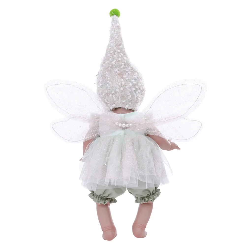 ตุ๊กตาเด็กทารก Cloveray ขนาด 18 นิ้ว แบบเหมือนจริง ตุ๊กตานางฟ้าทำจากไวนิลทั้งตัว ขนาด 41 ซม. ตุ๊กตาเอลฟ์ทำจากไวนิลเหมือนจริง ของเล่นทำมือ ของขวัญสำหรับเด็ก