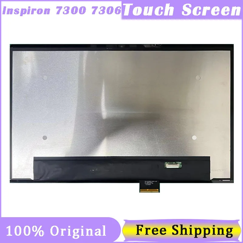 Tela de Toque de Polegada para Dell Inspiron 7300 7306 Substituição do Digitalizador em P124g Assenbly 1920×1080 Fhd 3840×2160 Uhd 13.