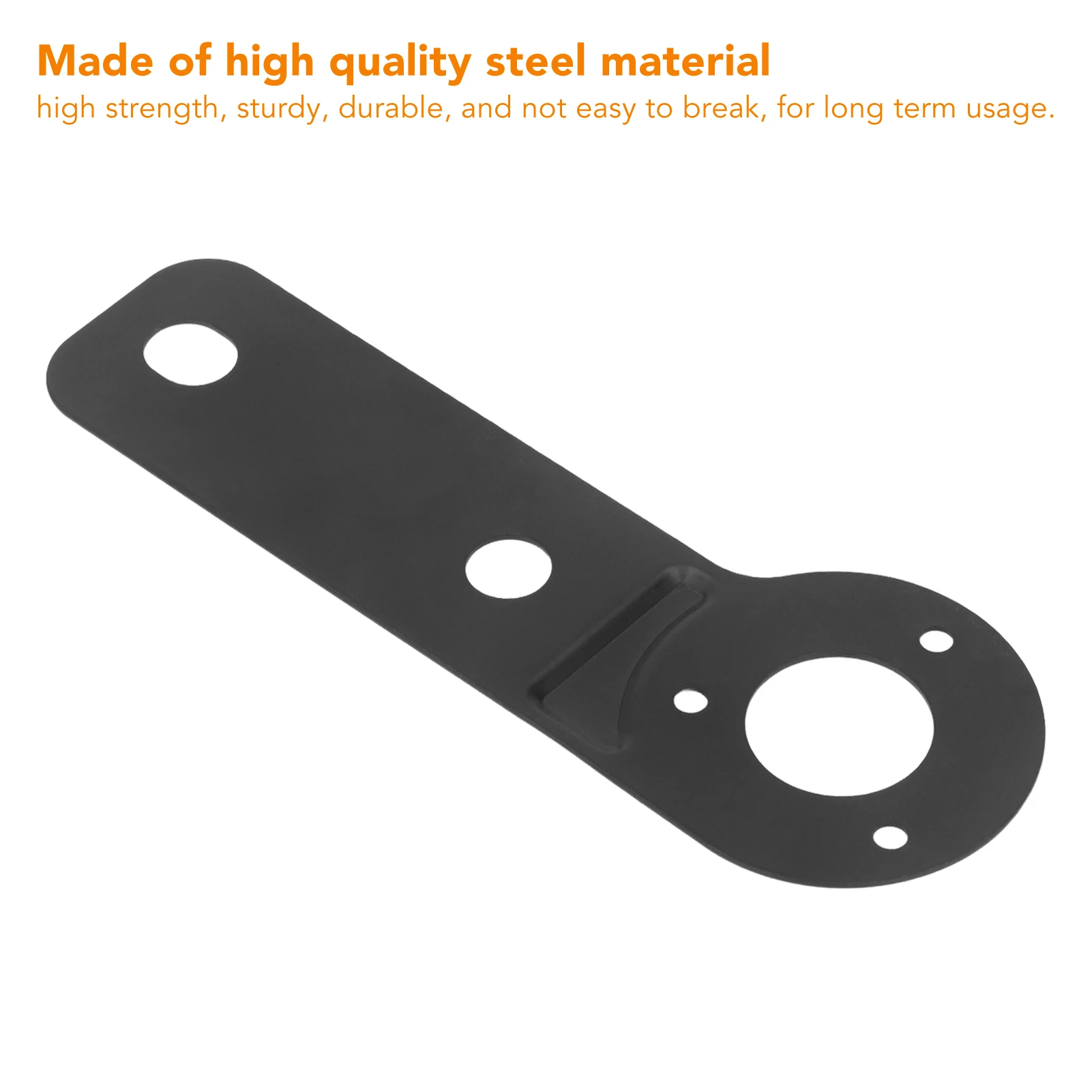 Trailer Socket Mounting Bracket Trailer Wire Connector 7 Pin Heavy Duty Socket Mount Plate Hitch Tow Bar Power Socket Bracket