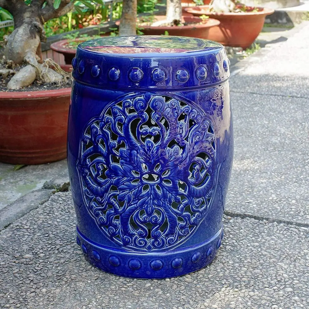 

Ceic Garden Stool in Navy