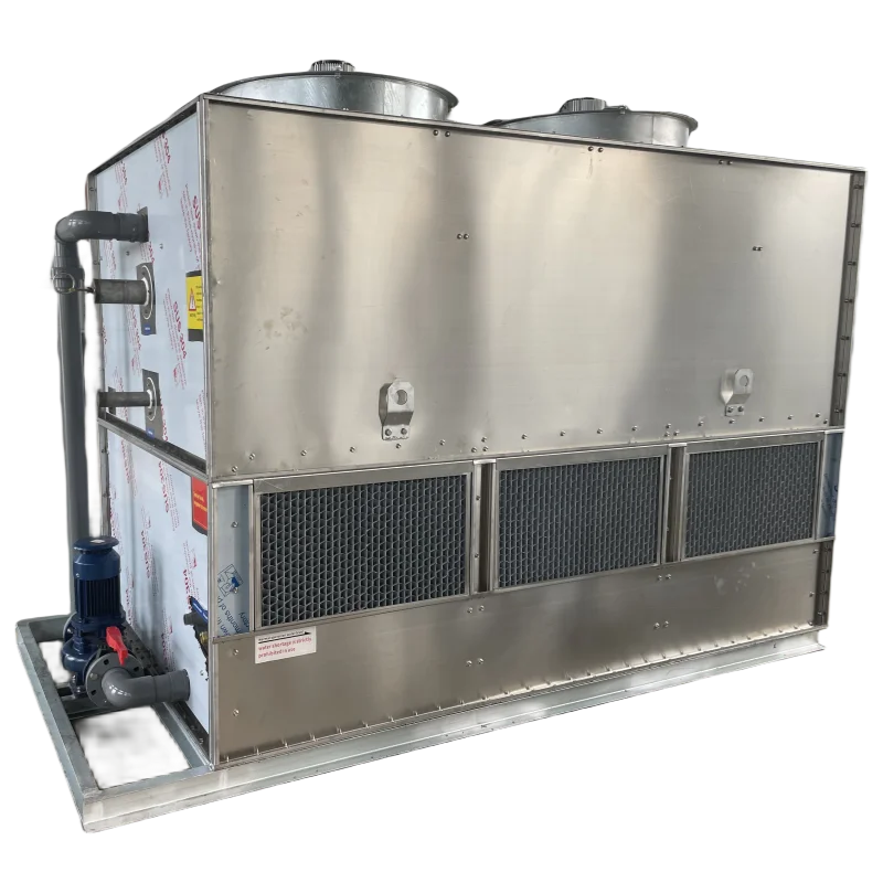 New Restaurant Refrigeration Equipment With Evaporative Condenser PLC Pump Motor Components for Hotels Farms Compressor Type