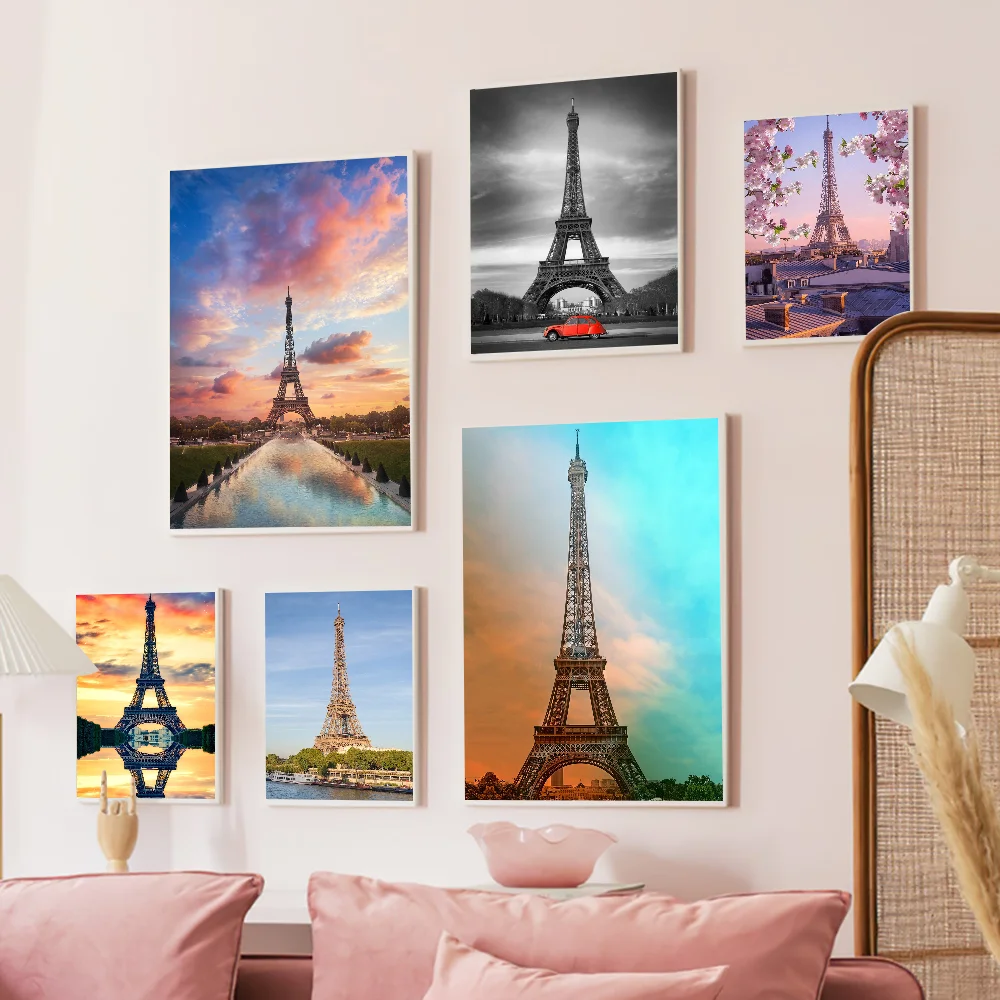 Eiffel Tower Good Quality Prints And Posters Vintage Room Bar Cafe Decor Home Decor