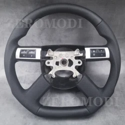 For DODGE Charger Challenger Magnum 300c Flat Bottom Steering Wheel SRT