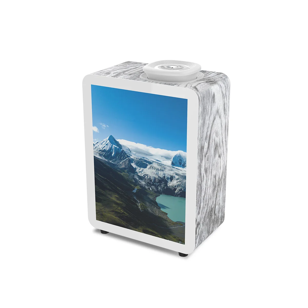 3000CBM Commercial Metal Electric HVAC Scent Diffuser - Smart Control, LED Light, Waterless Operation for Medium Spaces
