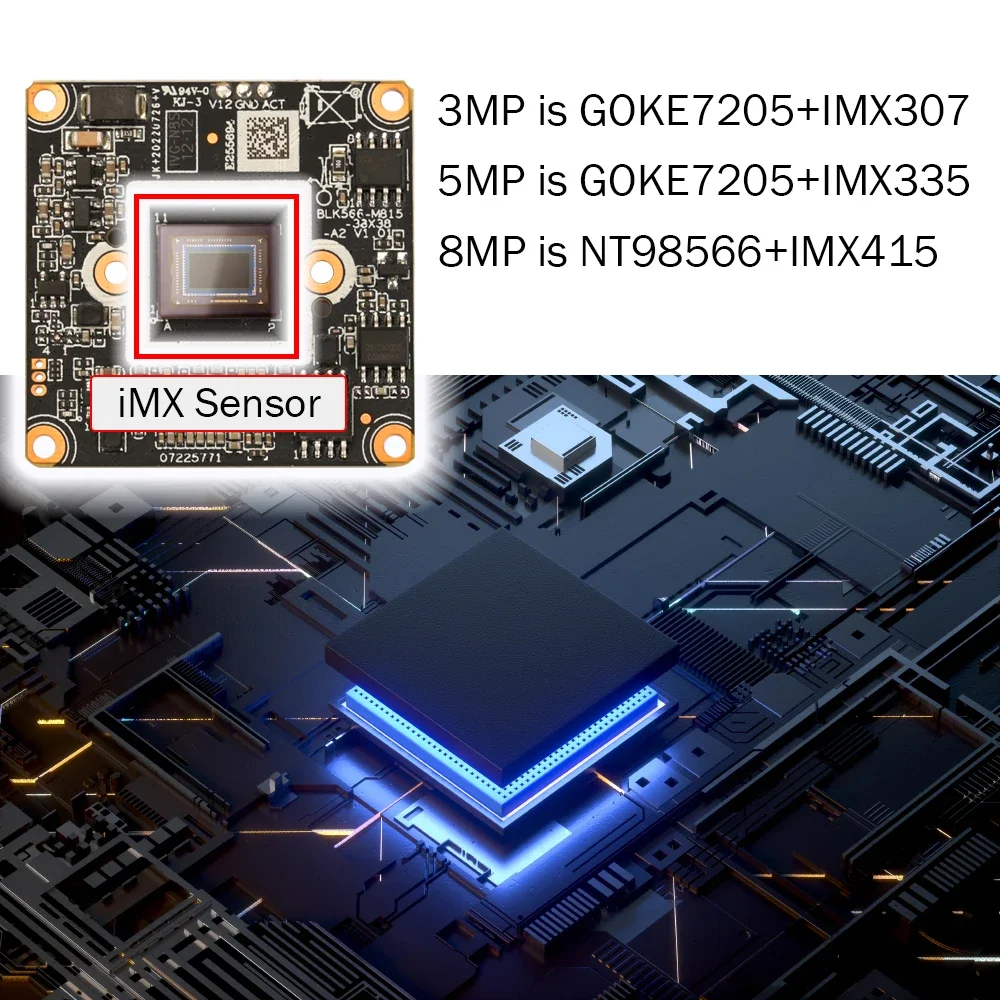 Câmera de Rede IP POE para Segurança Doméstica, Zoom Óptico 5X, Detecção de Rosto Humano, Montagem no Teto, Xmeye, 6MP, 8MP, 4K