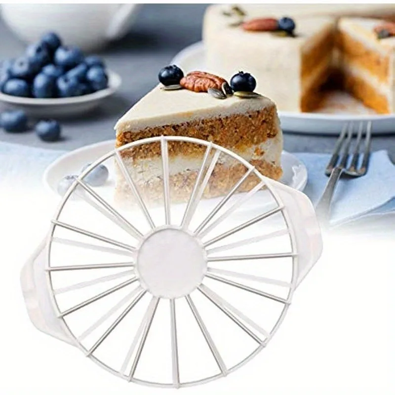 قطاعة الكيك متعددة الوظائف - مقسم للجبن والمعجنات، بلاستيك مقاوم لدرجات الحرارة العالية