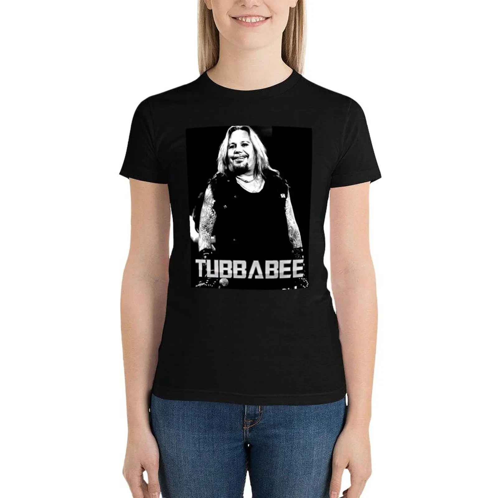 

TUBBABEE TOUR OFFICIAL MERCH T-Shirt summer top summer tops funny shirts graphic tees graphic t-shirts for Women