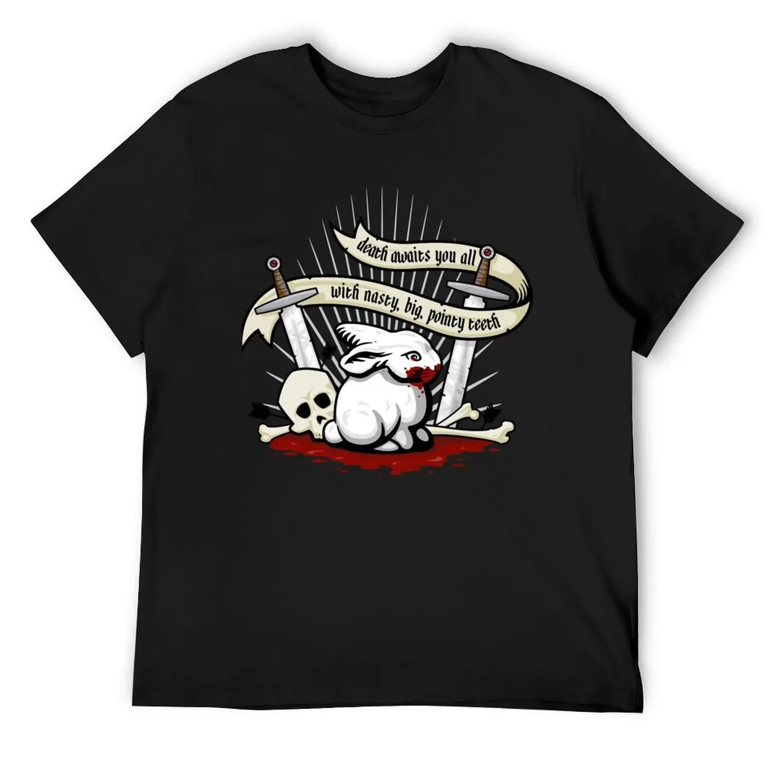 

The Rabbit of Caerbannog T-Shirt street wear plus size clothes vintage graphic tee slim fit t shirts for men