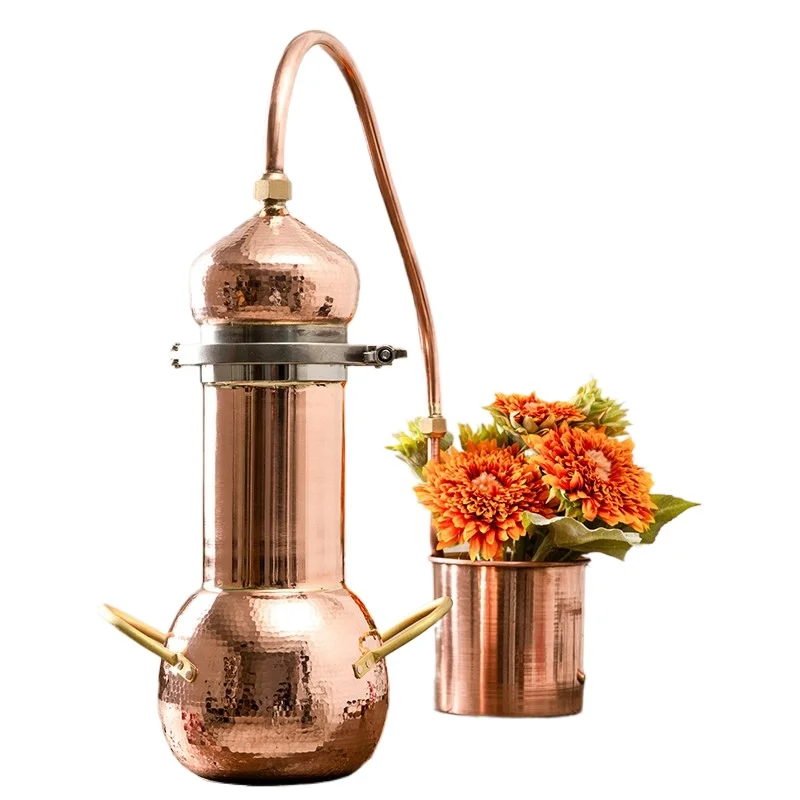 Distiller Flower hydrosol machine Handmade distillation pot Household small ancient essential oil distillation equipment