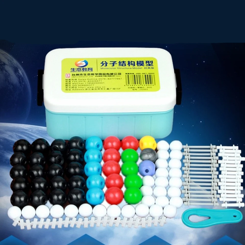 j32003-154-pcs-lote-conjunto-de-modelo-molecular-kit-quimica-geral-e-organica-para-pesquisa-de-ensino-de-laboratorio-escolar